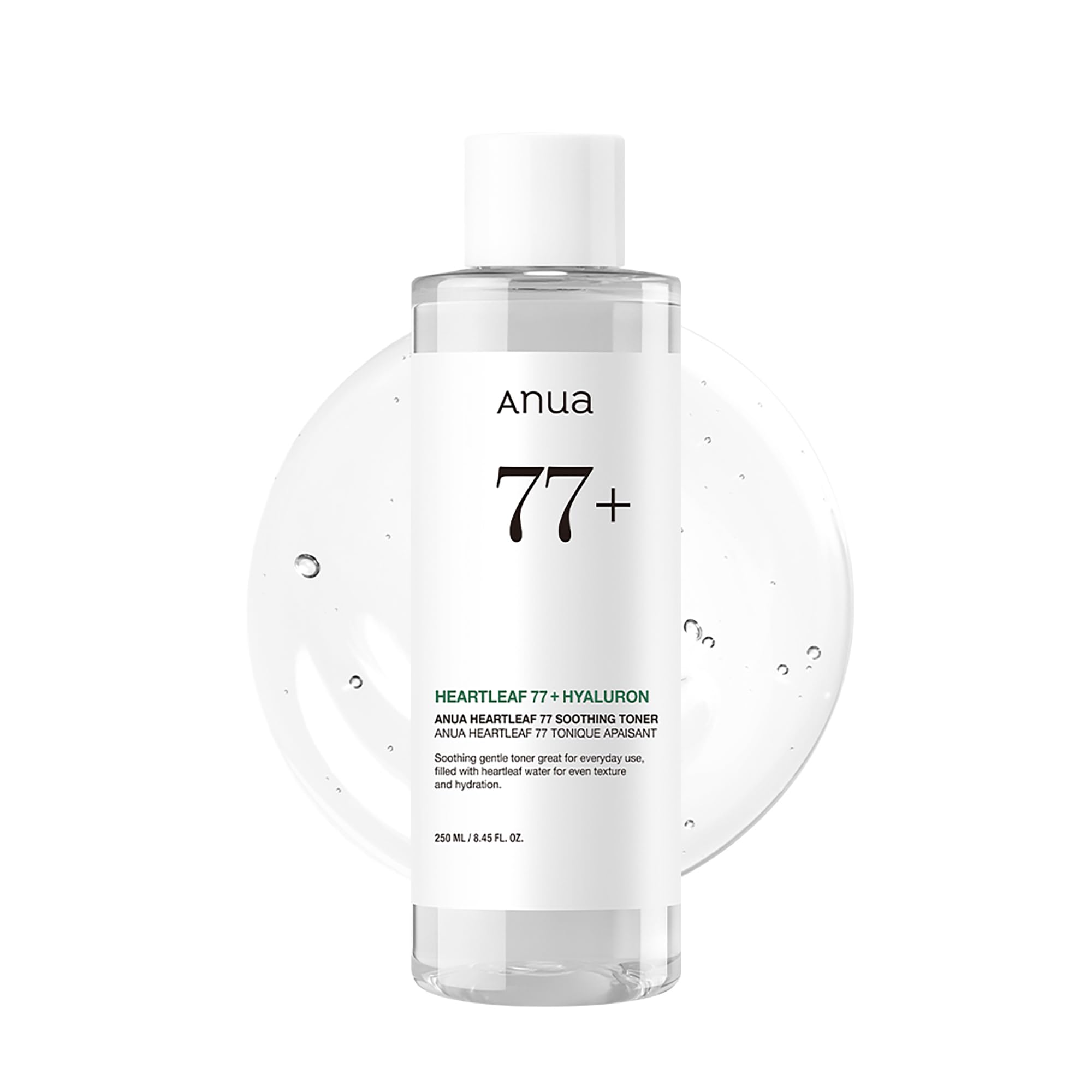 Anua Heartleaf 77 Soothing Toner, Moisturizing & Calming Facial Toner for Glass Skin, Hyaluronic Acid, Lightweight Hydration for Sensitive Skin, Redness Relief,Skin Cooling,Korean Skin Care,16.9 fl.oz